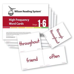 Wilson High Frequency Word Cards